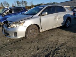 Salvage cars for sale at Spartanburg, SC auction: 2012 Toyota Corolla Base