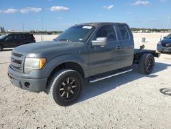 Salvage trucks for sale at New Braunfels, TX auction: 2013 Ford F150 Super Cab