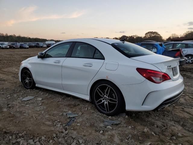 2018 Mercedes-Benz CLA 250 4matic