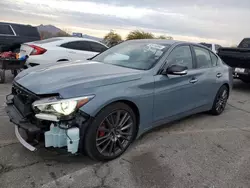 Infiniti salvage cars for sale: 2024 Infiniti Q50 RED Sport 400