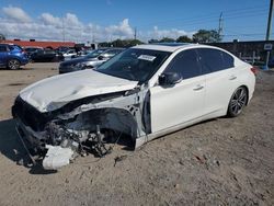 Infiniti salvage cars for sale: 2017 Infiniti Q50 Premium