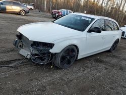 Salvage cars for sale at Cookstown, ON auction: 2009 Audi A4 2.0T Avant Quattro