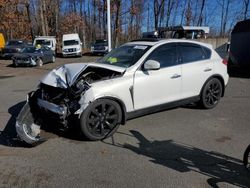 Vehiculos salvage en venta de Copart East Granby, CT: 2008 Infiniti EX35 Base