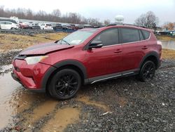 Salvage cars for sale at Hillsborough, NJ auction: 2018 Toyota Rav4 Adventure