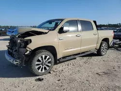 Salvage SUVs for sale at auction: 2020 Toyota Tundra Crewmax Limited