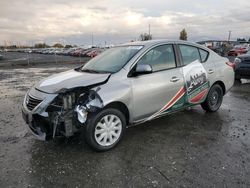 Salvage cars for sale at Eugene, OR auction: 2012 Nissan Versa S