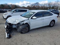 Salvage cars for sale at North Billerica, MA auction: 2019 Volkswagen Jetta S