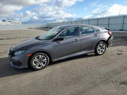 Honda salvage cars for sale: 2017 Honda Civic LX