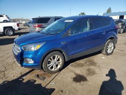 Ford Escape Vehiculos salvage en venta: 2019 Ford Escape SE