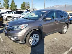 Salvage cars for sale at Rancho Cucamonga, CA auction: 2016 Honda CR-V EX