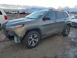 Jeep Cherokee Vehiculos salvage en venta: 2018 Jeep Cherokee Trailhawk