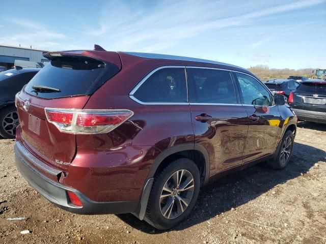 2016 Toyota Highlander XLE