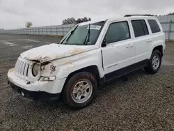 Salvage cars for sale at Anderson, CA auction: 2015 Jeep Patriot Sport