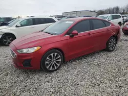 Salvage cars for sale from Copart Wayland, MI: 2020 Ford Fusion SE