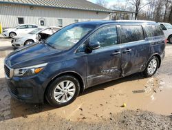 KIA salvage cars for sale: 2016 KIA Sedona LX