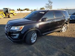 Salvage cars for sale from Copart American Canyon, CA: 2016 Ford Explorer XLT