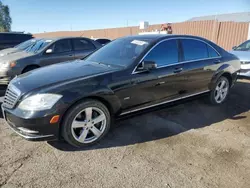 Salvage cars for sale at North Las Vegas, NV auction: 2012 Mercedes-Benz S 550 4matic