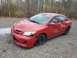 Toyota Corolla Vehiculos salvage en venta: 2012 Toyota Corolla Base