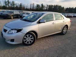 Salvage cars for sale from Copart Finksburg, MD: 2009 Toyota Corolla Base