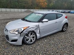 Hyundai salvage cars for sale: 2016 Hyundai Veloster