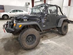 Jeep salvage cars for sale: 2000 Jeep Wrangler / TJ Sport