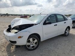 Salvage cars for sale at San Antonio, TX auction: 2007 Ford Focus ZX4