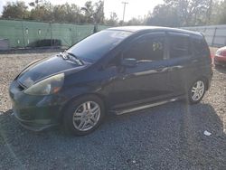 Vehiculos salvage en venta de Copart Riverview, FL: 2007 Honda FIT S