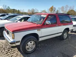 Salvage cars for sale at Hueytown, AL auction: 1987 GMC S15 Jimmy