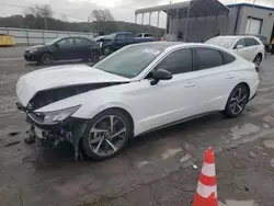 Salvage cars for sale at Lebanon, TN auction: 2021 Hyundai Sonata SEL Plus