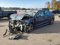 Salvage cars for sale at Dunn, NC auction: 2017 Audi A3 Premium Plus