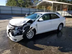 Salvage cars for sale at Austell, GA auction: 2013 Toyota Camry L