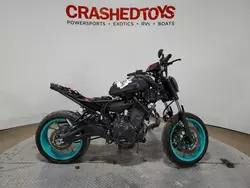 Salvage Motorcycles for sale at auction: 2024 Yamaha MT07