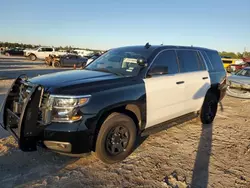 Salvage cars for sale at Houston, TX auction: 2019 Chevrolet Tahoe Police