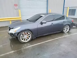 Salvage cars for sale at Vallejo, CA auction: 2007 Infiniti G35