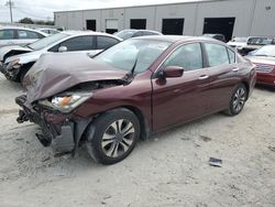 Salvage cars for sale at Jacksonville, FL auction: 2013 Honda Accord LX