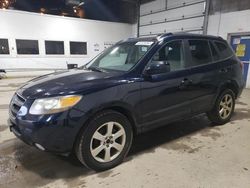 Salvage cars for sale from Copart Blaine, MN: 2007 Hyundai Santa FE SE