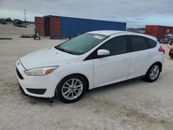 Salvage cars for sale at Arcadia, FL auction: 2015 Ford Focus SE