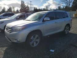 Toyota salvage cars for sale: 2012 Toyota Highlander Limited