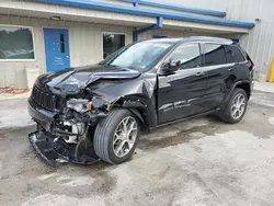 Jeep Vehiculos salvage en venta: 2021 Jeep Grand Cherokee Overland