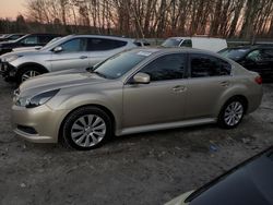 Salvage cars for sale at Candia, NH auction: 2010 Subaru Legacy 2.5I Limited