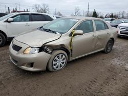 Toyota salvage cars for sale: 2009 Toyota Corolla Base