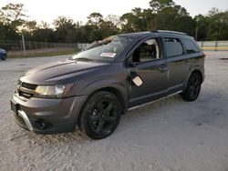 Salvage cars for sale at Fort Pierce, FL auction: 2018 Dodge Journey Crossroad