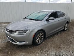 Salvage cars for sale at Louisville, KY auction: 2015 Chrysler 200 Limited