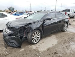 Salvage cars for sale at Riverview, FL auction: 2012 Hyundai Sonata SE