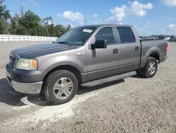 Salvage cars for sale at Riverview, FL auction: 2007 Ford F150 Supercrew