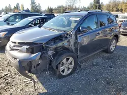 Vehiculos salvage en venta de Copart Graham, WA: 2014 Toyota Rav4 XLE