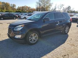 Chevrolet salvage cars for sale: 2017 Chevrolet Equinox LT