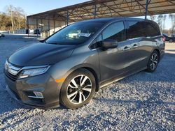 Honda Odyssey salvage cars for sale: 2018 Honda Odyssey Elite