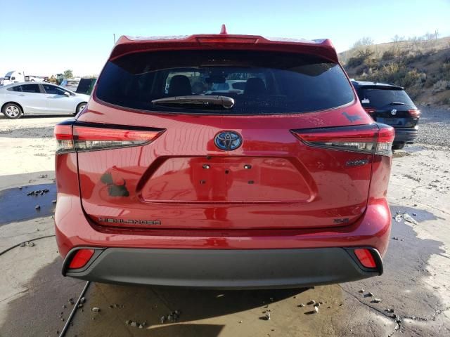 2020 Toyota Highlander Hybrid XLE