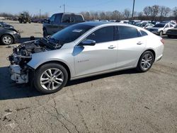 Salvage cars for sale at Louisville, KY auction: 2016 Chevrolet Malibu LT